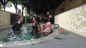 Bound shiny maid wet & wild wrestling competition (MP4 HD 6000kpbs)