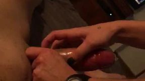 Putting condom
