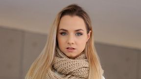Miniature young hottie Mona Blue fucked in the missionary pose