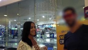 Juicy Latina's Public Hookup Gets Messy Facial Ruin