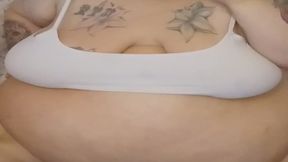 Cake and belching with this sexy SSBBW