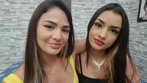 TABOO KISSES INSTAGIRLS - VOL # 467 - TOP GIRLS AMANDA FABRI AND ALEXIA BELLINI - CLIP 01 - NEW MF MAR 2022 - never published - Exclusive Girls