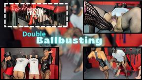 Ballbusting or chastity ?
