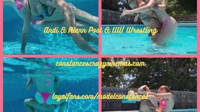 Pool Underwater Wrestling Andi v Riann wmv