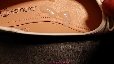 Geil auf getragene Ballerina