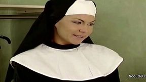 Naughty German Nun Gets Church-shattering Pounding
