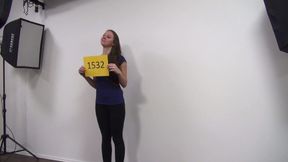 Busty Czech amateur shows what she got on audition