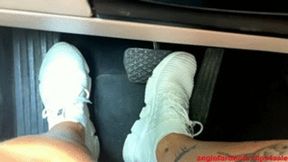 Rush of white sneakers