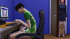 Asian MILF helps stepson lose virginity to her