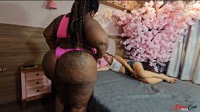 HUMILIATION AND LIFTING OF BIG BREASTS - BBW THAMY - FULL VERSION IN FULL HD - NEW KC MAY 2025
