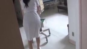 Black lingerie nurse gets shysharkied