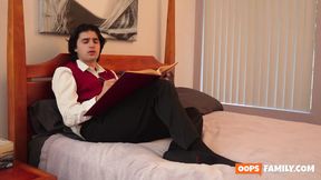 Nerd Stepbro Uses Katerina Deville's Hot Pussy&#x270C; in Intense SEX
