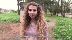 POV - 18-year-old Italian Girl Engaged, Accepts Indecent Proposal From Stranger