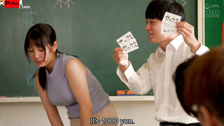 You can have sex with this teacher for1000 yen  Ep 3 see description