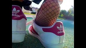 My Stinky Adidas Superstars: Shoeplay and Dangling Madness