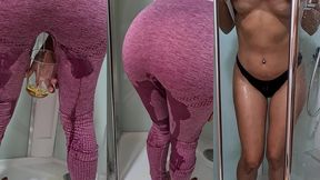 pissing for a fan - he requested a custom video - i love to pee clothed!