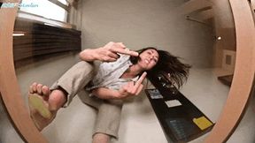 Brett gives you the finger before stomping you and your friends flat!! - MP4
