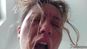 Hot and Wet Sex Orgasm&#x1F4A6; Post-orgasmic reward with a steamy blowjob