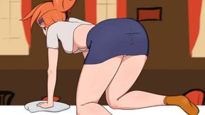 Cummy Friends: Frankie Teases with Massive Ass&#x1F351;, Part III