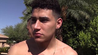 Bottom teenager gets his r. on hung lad jayden marcos