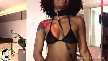 Sharing His Wife Kiara Hot stuffing her with two big BBCs in Brazil Davi Very Hot Full