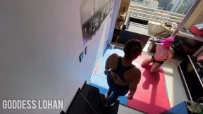 GODDESS LOHAN FANTASY WRESTLING 01 with mike slave