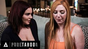 Busty neighbor Lauren Philips gets paid to please insatiable tramp Natasha Nice