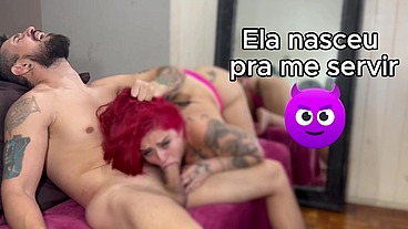 Camila Gaúcha: A Ruiva Que Nasceu Pra Servir Seu Macho CREAMPIE COMPLETO