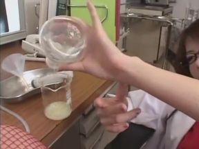 Nurse Ai&#039;s slurry medical play, ends in a creamy