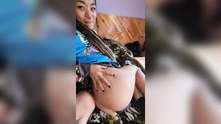 japanese 18 year old get Double penetrated and squirted multiple times / cummed