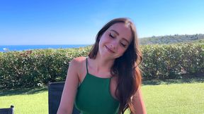 baiser devant son homme, l habitude incroyable d elo, 22ans !