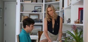 Hot couger Lilly James is tutoring Ricky with duty