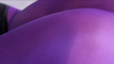 Nylonxtreme - update #58 - Purple Nylon encasement sex