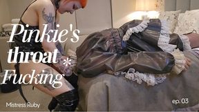 Pinky’s Sissy Training 3: Bedroom Face Fuck & Gagging Obedience