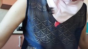 Matronly Beauty Explores Hairy Pleasures, Big Butt&#x1F351; in Empty Home with Vacuum Cleaner