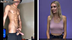 Watch these tattooed amateurs watch porn and give their own personal grades on big black cocks