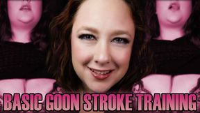 Basic Goon Stroke Training featuring Serena Lust