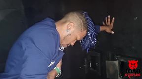 sapatonas fudendo com os heteros na festa de swing e elas chupando pau no glory hole - thai camargo