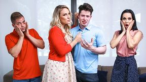 Charley Hart and Crystal Rush are swapping theirs sons in a hot 4some