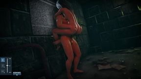 i caught a ghost girl and i m banishing her to hell with my dick