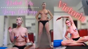 Victoria: Naked Tits Lungs Challenge (Part 1)