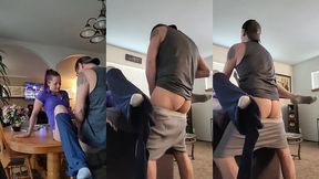 adam decided he wanted to fuck me all over the kitchen