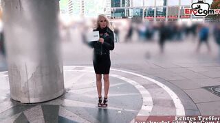 Petite blonde german Mom pick up for a 1 night stand