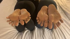 Solequeensworld and Chenalfeet Duo Bastinado Session