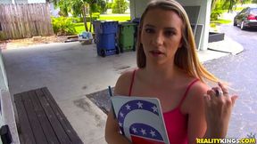 Adorable teen with an innocent face Jayden Black likes guy's dick