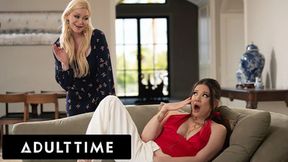 NAKED MILF SERENE SIROCK LUSTS OVER ALISON REY IN PUBLIC OPEN HOUSE!