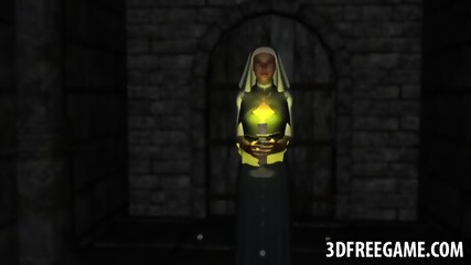 Tasty 3d Cartoon Nun Getting Her Pussy Pounded