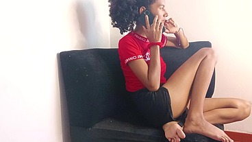 Follandome a la flaca infiel deseosa de verga