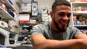 splendid ARAB twink EJACULATES AT WORK(GAS STATION) sexy AF!!!