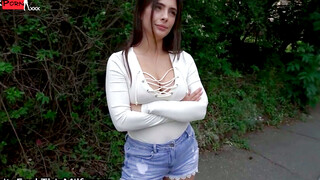 Caught in the Act Public Agent Tru Kaits Juicy Outdoor Orgy
